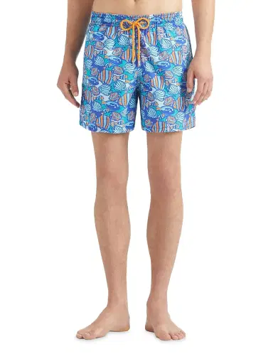 Vilebrequin Men's Fishy Vibes Printed Swim Shorts - Marrakech - Size Large | Thumbnail 3 Vilebrequin Men's Fishy Vibes Printed Swim Shorts - Marrakech - Size Large | Thumbnail 3