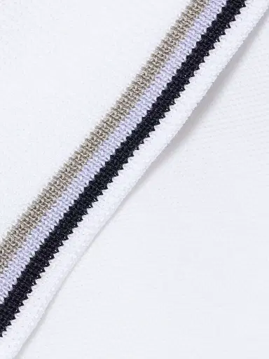 Ferragamo Men's Piqué Jersey Knit Polo Shirt - White - Size XL | Thumbnail 7 Ferragamo Men's Piqué Jersey Knit Polo Shirt - White - Size XL | Thumbnail 7