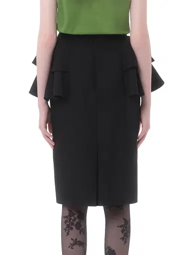 Valentino Garavani Women's Crepe Couture Midi Skirt - Black - Size 2 | Thumbnail 3 Valentino Garavani Women's Crepe Couture Midi Skirt - Black - Size 2 | Thumbnail 3