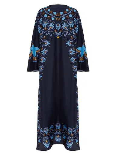 La DoubleJ Women's Flying Kaftan - Olympus Place Navy | Thumbnail 2 La DoubleJ Women's Flying Kaftan - Olympus Place Navy | Thumbnail 2