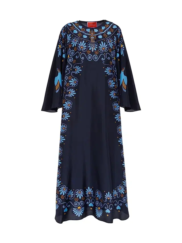 Women's Flying Kaftan - Olympus Place Navy