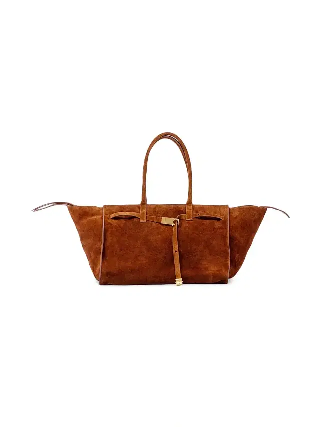 Benedetta Bruzziches Women's Mame La Petite Suede Satchel Bag - Kissing In The Streets
