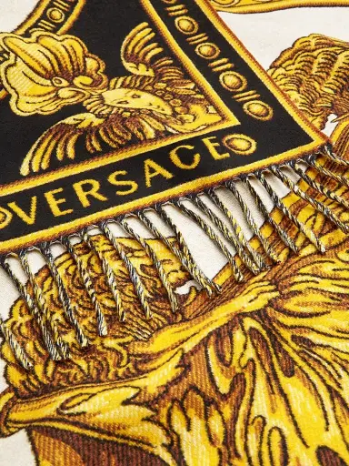 Versace La Coupe des Dieux Wool Throw | Thumbnail 4