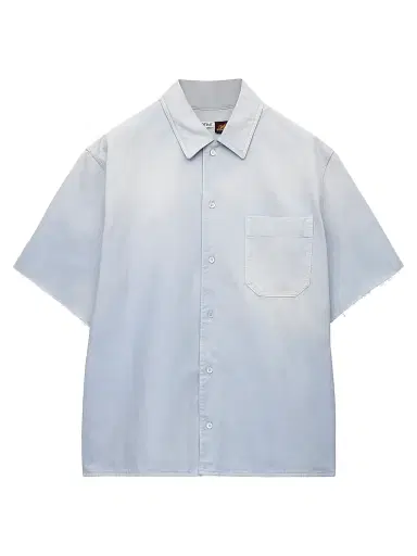 Loewe Men's x Paula's Ibiza Monogram Short-Sleeve Shirt - Sky Blue - Size 30 | Thumbnail 1 Loewe Men's x Paula's Ibiza Monogram Short-Sleeve Shirt - Sky Blue - Size 30 | Thumbnail 1