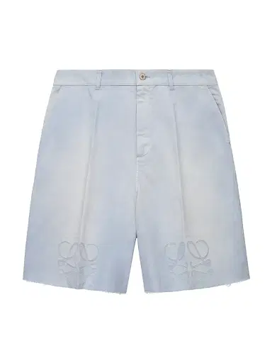 LOEWE Men's x Paula's Ibiza Monogram Shorts - Sky Blue | Thumbnail 1