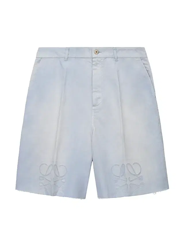 Men's  x Paula's Ibiza Monogram Shorts - Sky Blue
