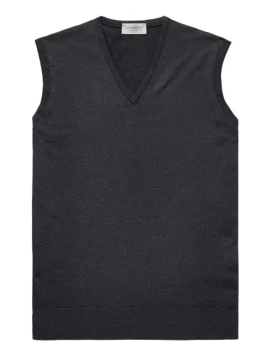 John Smedley Hadfield Slim-Fit Merino Wool Sweater Vest - Men | Thumbnail 1