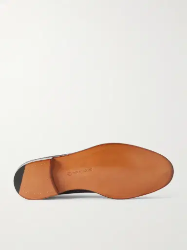 Edward Green Pimlico Full-Grain Leather Penny Loafers - Men | Thumbnail 3