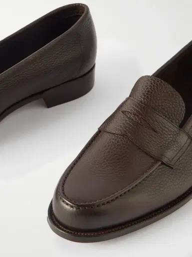 Edward Green Pimlico Full-Grain Leather Penny Loafers - Men | Thumbnail 5