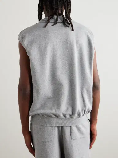 KAPITAL KO.U Printed Cotton-Jersey Half-Zip Gilet - Men | Thumbnail 4 KAPITAL KO.U Printed Cotton-Jersey Half-Zip Gilet - Men | Thumbnail 4