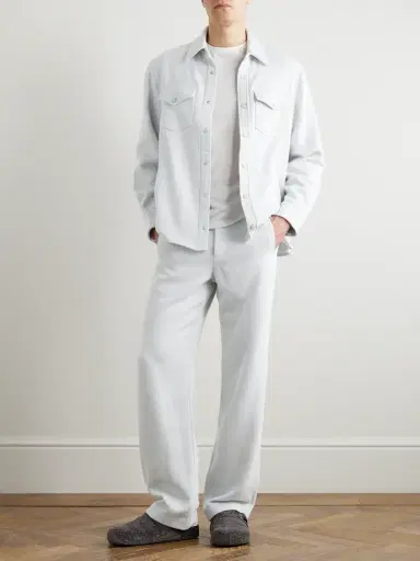 God’s True Cashmere Explorer Straight-Leg Cashmere and Cotton-Blend Twill Trousers - Men | Thumbnail 2
