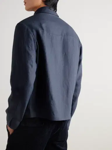 Loro Piana Maurin Linen-Twill Blouson Jacket - Men | Thumbnail 4 Loro Piana Maurin Linen-Twill Blouson Jacket - Men | Thumbnail 4