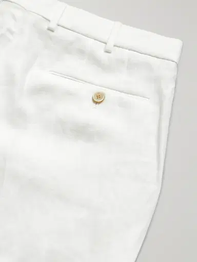 Loro Piana Carlo Straight-Leg Linen Trousers - Men | Thumbnail 5 Loro Piana Carlo Straight-Leg Linen Trousers - Men | Thumbnail 5