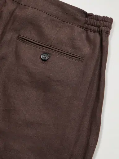 Loro Piana Straight-Leg Linen Shorts - Men | Thumbnail 5 Loro Piana Straight-Leg Linen Shorts - Men | Thumbnail 5