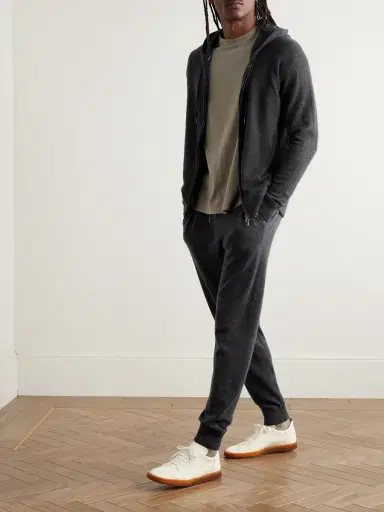 Derek Rose Finley Cashmere Zip-Up Hoodie - Men | Thumbnail 2 Derek Rose Finley Cashmere Zip-Up Hoodie - Men | Thumbnail 2