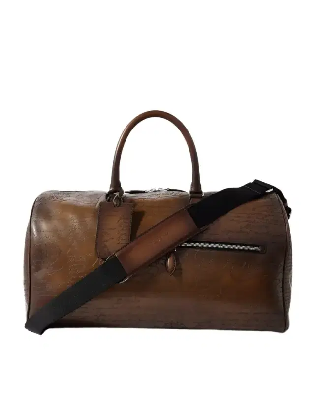 Berluti Jour Off Scritto Venezia Leather Weekend Bag - Men