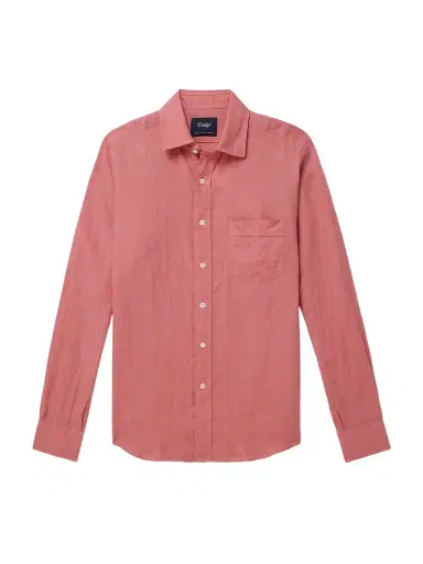 Drake's Linen Shirt - Men | Thumbnail 1