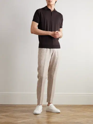 John Smedley Payton Slim-Fit Merino Wool Polo Shirt - Men | Thumbnail 2