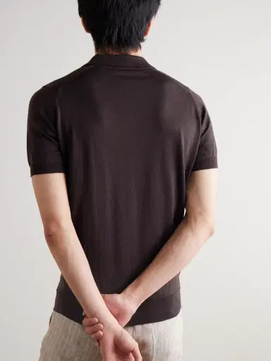 John Smedley Payton Slim-Fit Merino Wool Polo Shirt - Men | Thumbnail 3