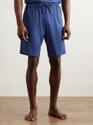 Derek Rose Basel Stretch-Micro Modal Jersey Pyjama Shorts - Men | Thumbnail 3 Derek Rose Basel Stretch-Micro Modal Jersey Pyjama Shorts - Men | Thumbnail 3