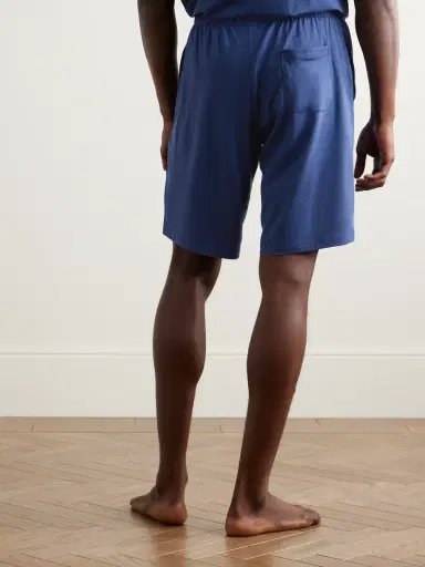 Derek Rose Basel Stretch-Micro Modal Jersey Pyjama Shorts - Men | Thumbnail 4 Derek Rose Basel Stretch-Micro Modal Jersey Pyjama Shorts - Men | Thumbnail 4