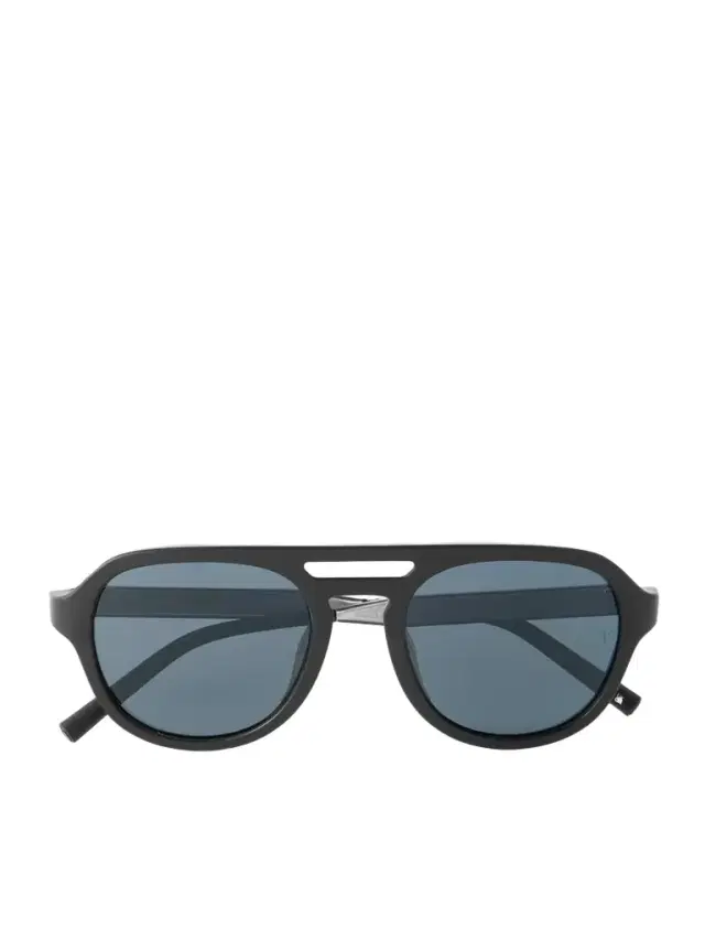 Oliver Peoples Roger Federer R-13 Aviator-Style Acetate Sunglasses - Men