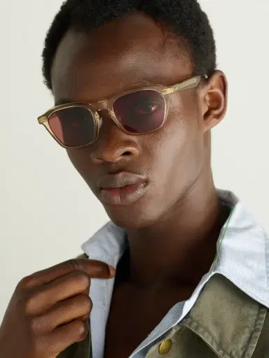 Oliver Peoples Roger Federer R-11 D-Frame Acetate Sunglasses - Men | Thumbnail 2