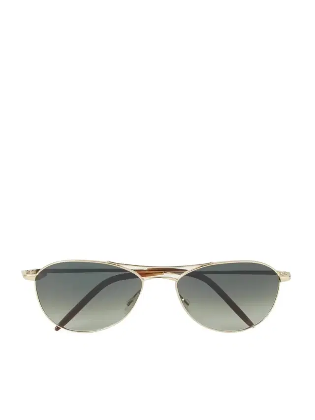 Aero II Aviator-Style Gold-Tone Sunglasses - Men