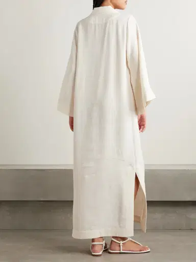 Lisa Marie Fernandez Shantung Maxi Dress | Thumbnail 3