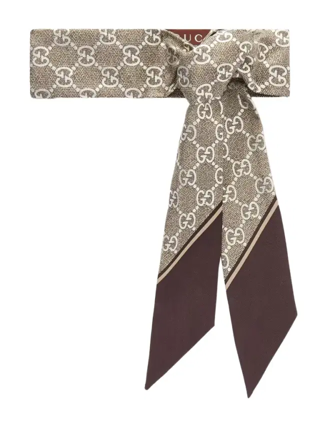 Printed Silk-twill Scarf