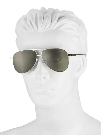 Gucci Men's GG167S 62MM Navigator Sunglasses | Thumbnail 3