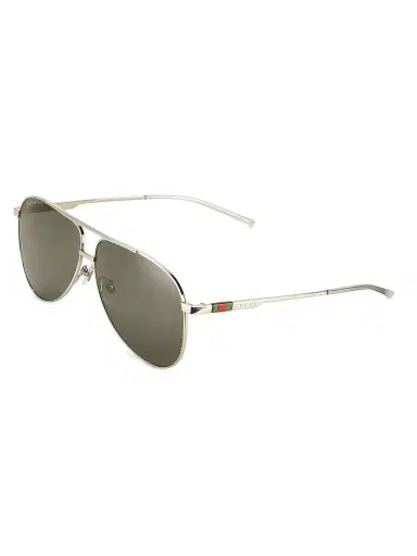 Gucci Men's GG167S 62MM Navigator Sunglasses | Thumbnail 1