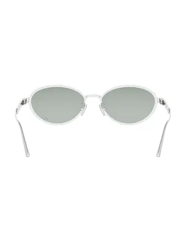 Dior Women's DiorCannage R1U 53MM Oval Sunglasses - Silver Blue | Thumbnail 5