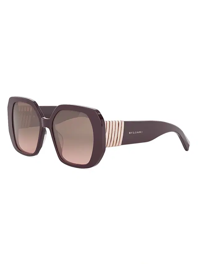 Women's Tubogas 54MM Butterfly Sunglasses - Violet