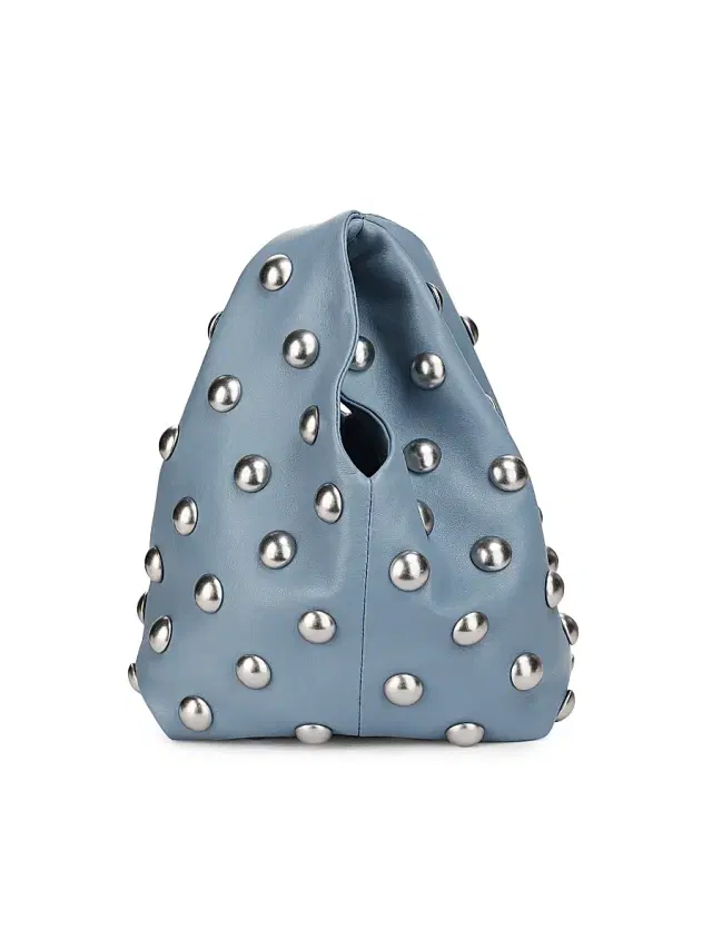A.L.C. Women's Simone Studded Leather Top Handle Bag - Slate Blue Nickel