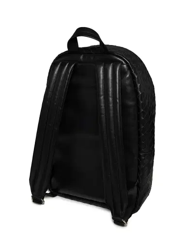 Bottega Veneta Men's Intrecciato Leather Backpack | Thumbnail 3 Bottega Veneta Men's Intrecciato Leather Backpack | Thumbnail 3