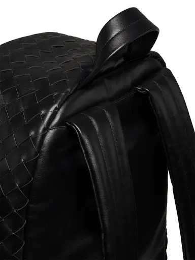 Bottega Veneta Men's Intrecciato Leather Backpack | Thumbnail 6 Bottega Veneta Men's Intrecciato Leather Backpack | Thumbnail 6