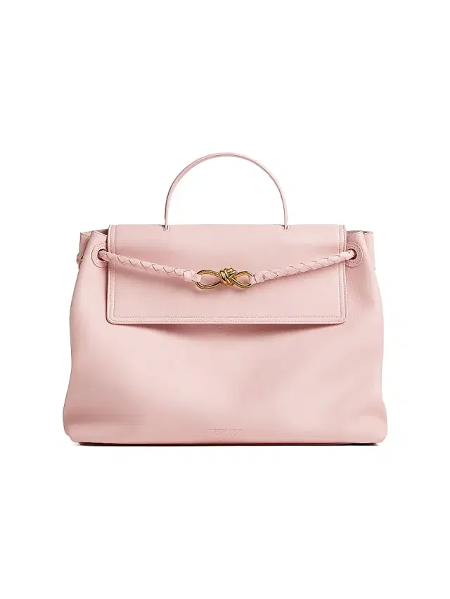 Women's Ciao Ciao Leather Top Handle Bag - Rose