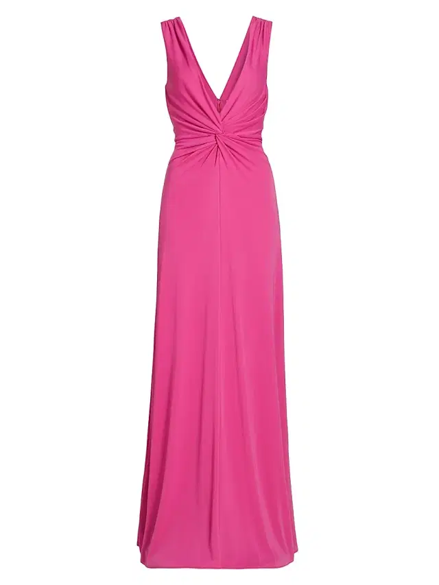 Cinq à Sept Women's Ansey Twist-Front Gown - Blushing Lilac