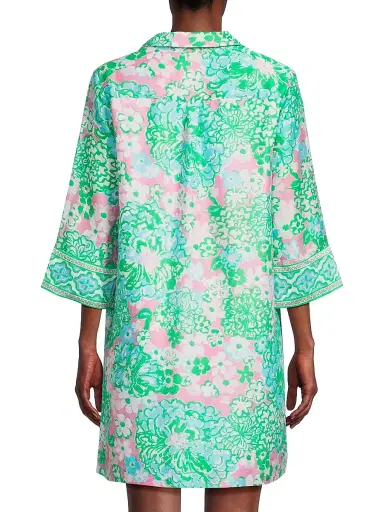 Lilly Pulitzer Women's Daphnie Plumes in Bloom Tunic Dress - Size 6 | Thumbnail 5
