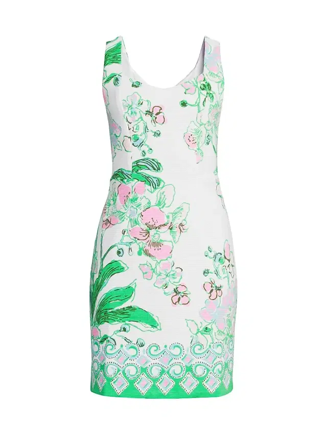 Women's Del Rey Orchids on the Avenue Shift Dress