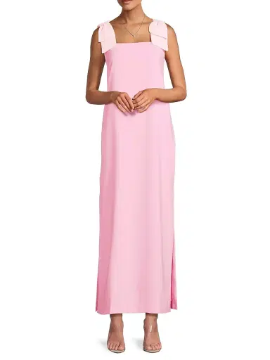 Lilly Pulitzer Women's Bernice Bow Maxi Dress - Pink Muse - Size 14 | Thumbnail 2 Lilly Pulitzer Women's Bernice Bow Maxi Dress - Pink Muse - Size 14 | Thumbnail 2