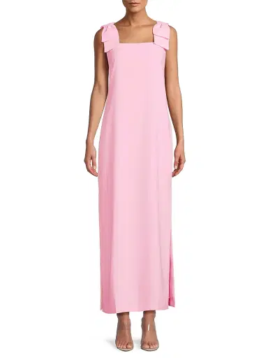 Lilly Pulitzer Women's Bernice Bow Maxi Dress - Pink Muse - Size 14 | Thumbnail 3 Lilly Pulitzer Women's Bernice Bow Maxi Dress - Pink Muse - Size 14 | Thumbnail 3