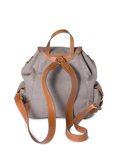 Miu Miu Women's Canvas and Leather Backpack | Thumbnail 5 Miu Miu Women's Canvas and Leather Backpack | Thumbnail 5