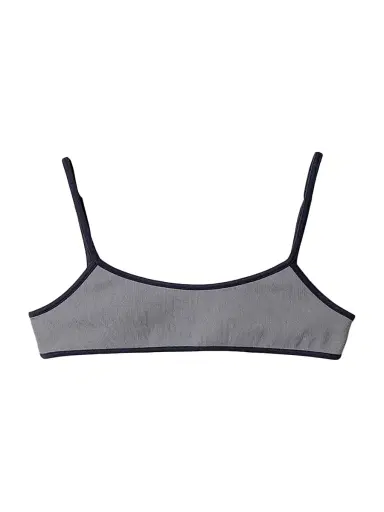 Miu Miu Women's Technical Knit Swimsuit - Grey | Thumbnail 1