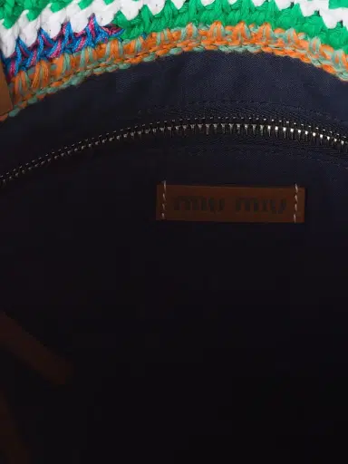 Miu Miu Women's Crochet Tote Bag | Thumbnail 4