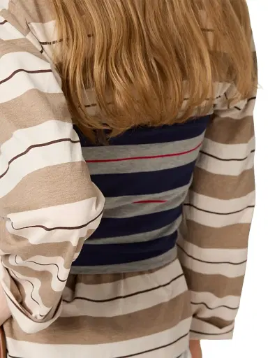 Miu Miu Women's Striped Jersey Top - Green | Thumbnail 6