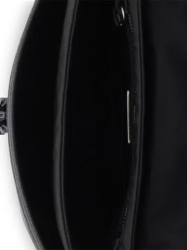 Prada Men's Re-Nylon and Saffiano Leather Shoulder Bag - Black | Thumbnail 4 Prada Men's Re-Nylon and Saffiano Leather Shoulder Bag - Black | Thumbnail 4