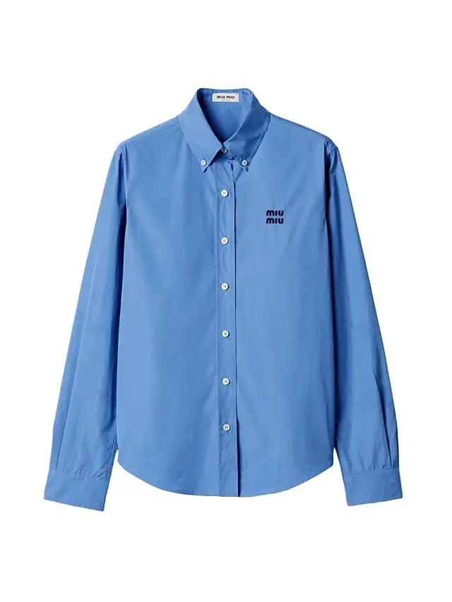Women's Poplin Shirt - Blue