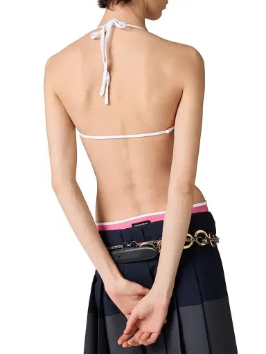 Miu Miu Women's Technical Knit Swimsuit | Thumbnail 3 Miu Miu Women's Technical Knit Swimsuit | Thumbnail 3